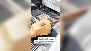 He tried to steal his truck and regretted it immediately