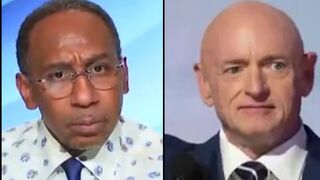 Stephen A.Smith*GOES NUCLEAR*on Mark Kelly for telling military to disobey TRUMP