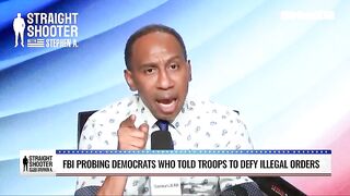 Stephen A.Smith*GOES NUCLEAR*on Mark Kelly for telling military to disobey TRUMP