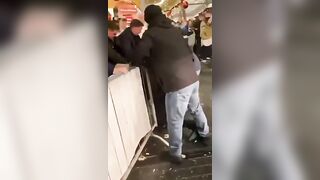 Christmas markets brought to standstill as two warring Travellers fight