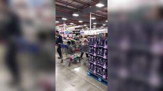Woman grabbed a cart full of cooked turkeys — every last one