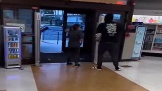 Sick of Her Store Getting Rob this Cashier has had Enough....