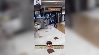 Sick of Her Store Getting Rob this Cashier has had Enough....