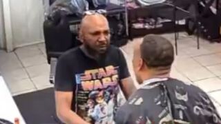 Man pulls gun on barber after he pushed his hairline back and caught an attitude