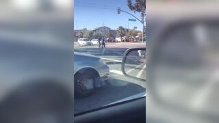 California police shoot man who had a knife and ran at officers
