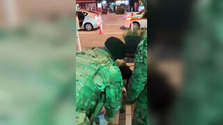 U.S. Forces Japan is halting unilateral military police patrols after viral video