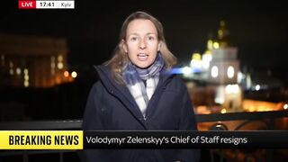 "It is a huge blow to the Ukrainian president and his authority."