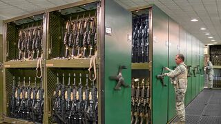 Inside One of US Largest Armory Storing Billion $ Worth of Weapons