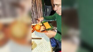 Venezuelan socialist Governor Freddy Bernal releases a video "celebrating" with his family, They are eating plastic food