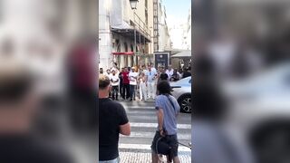 The pickpocket is caught and handed over to police. Here's how it's done.