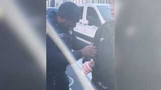 Dumb NYPD cop Maces Another One