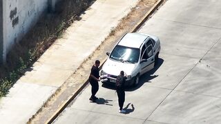 A man is arrested for trying to bring drugs into Santiago 1 prison in Chile