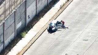 A man is arrested for trying to bring drugs into Santiago 1 prison in Chile