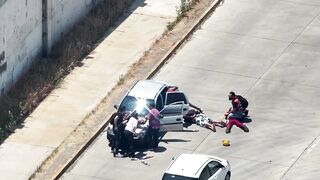 A man is arrested for trying to bring drugs into Santiago 1 prison in Chile