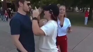 This woman says that she hates Jesus and that he's a fictional character.