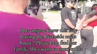 CE detains woman who came to courthouse to report being sexually assaulted