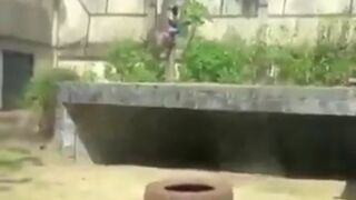 While in Brazil This 19 Year Old Man was mauled to death by a Lion after trespassing in its enclosure.