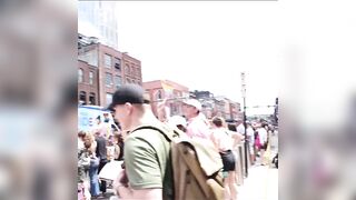 “THEY ARE NOT NAKED” Man argues with sick liberal about Kids being at a Pride Parade