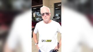 Man throws wine on multiple masked men after they started randomly filming people