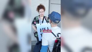 Trans man tries to explain to a normal person what binary and non binary means