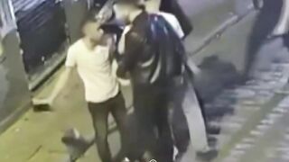 Two Guys sexually harasses a girl in Istanbul