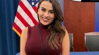 Breanna morello asking Kingsley Wilson at the Pentagon briefing