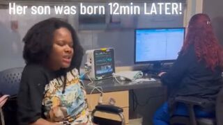 Hospital fires employee after viral video shows mother giving birth in waiting room