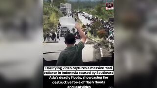 Sumatra Island Bridge Collapse