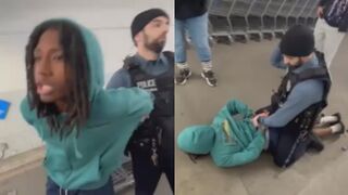 Family rage at cop for handcuffing a teen after they failed to scan items’at Walmart