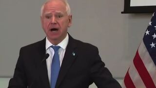 Tim Walz says people are driving by his house calling him ‘retarded.’