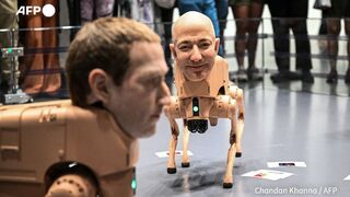 The truth is coming out! They are all robots.