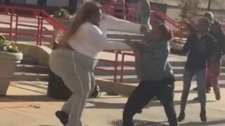 Fight Breaks Out Outside Grady Memorial Hospital