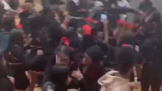 Chaotic scene captured on video at Detroit Community High School
