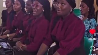 This is chilling. Nigerian Christians sing worship songs praising Jesus in the middle of their persecution.