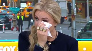 Phony Erika Kirk with more Gold on her fingers than Fort Knox starts speaking in Hebrew to prove that she’s a good and loyal Zionist soldier.