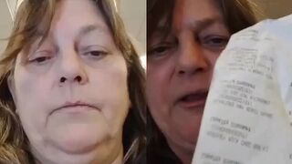 “I hope they bounce you outta this country fast, bich !"