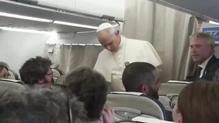 The demon manifestation - Puppet pope says dont be a hater of goatfornicators