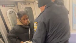 The train is empty !! Why sit next to anyone?