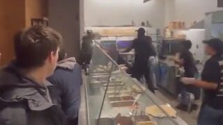 Police are investigating after a fight broke out at a Chipotle in West Harford