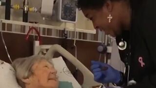 Restoring Faith in Humanity: A nurse in Texas sang “How Great Thou Art” while feeding her patient.