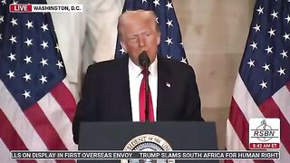 Trump: “I really believe you can’t be happy without religion… Let’s bring religion back. Let’s bring God back into our lives.”